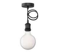 Suspension vintage RETRA noir + ampoule LED 845lm blanc chaud [EEK: D]