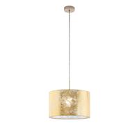 Suspension VISERBELLA E27 1X60W en acier champagne D380mm