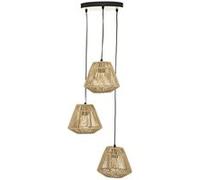 Suspension x3 corde Jily naturel Atmosphera Naturel et noir G