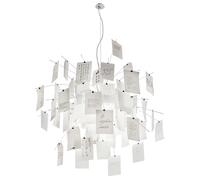 Suspension Zettel'z 5 Ø120cm 80 DIN A5: 31x printed + 49x unprinted