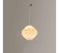 Suspensions à tête Unique avec Abat-Jour en Acrylique Artistique, lustres Nordiques, suspensions Modernes de Ferme améine, Lampes suspendues réglables E27 pour Chambre à Coucher, Table de Cuisine