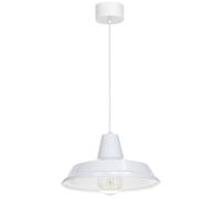 Suspensions Blanc Métal Ø 36 CM E27 Vintage Lampe Suspendue Cuisine Manger Ms