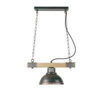 Suspensions Bois Métal Cuivre Antique B : 40 CM Vintage E27 Suspendue à Manger