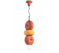 Suspensions Céramique Multicolore E27 Rétro Design Main Lampe Suspendue Cuisine