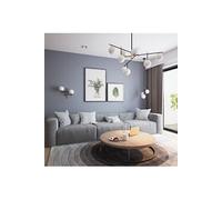 Suspensions chandelier nostalgia or mat 6x40w e14