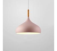 Suspensions Colorées en Forme De Goutte d'eau Lampe Suspendue Moderne en Forme De Macaron Plafonnier De Luxe pour Bar Abat-Jour Suspendu Pastoral en Métal pour Restauration Rapide,