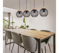 Suspensions Conception Bois Lampe Suspendue Cuisines Plafonnier Sphérique