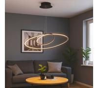 Suspensions Dimmable LED Lampe Salle à Manger Anneau Design de Salon