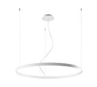 Suspensions Éclairage/Lampe de Salon Blanc LED Luminaire Anneau L 110 CM