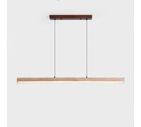 Suspensions En Pierre À Long Ruban, Luminaires Suspendus Led Linéaires Modernes, Lustre En Travertin Jaune À Intensité Variable Pour Îlot de Cuisine, Salle À Manger Ou Bureau (Réglage Sans Palier)/San