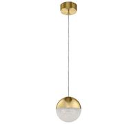 Suspensions LED Bille D:20 CM en Crème Or Rétro Suspendue à Manger Cuisine