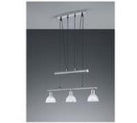 Trio Leuchten 324810407 joJo levisto, 3er-Pendel Nickel matt, E14 6|wattsW