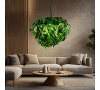 Suspensions Lumière pour Salle à Manger Conception 4 à Flammes Vert H 150 CM