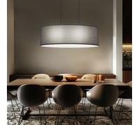 Suspensions Lumière pour Salle à Manger Suspension Cuisine Métal Tissu H 120 CM