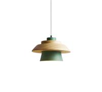 Suspensions Macaron pour Îlot De Cuisine Suspension Personnalisée De Couleur Rétro Petit Lustre Minimaliste Plafonnier Scandinave en Bois pour Chambre, Couloir, Hall D'entrée