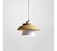 Suspensions Macaron pour Îlot De Cuisine Suspension Personnalisée De Couleur Rétro Petit Lustre Minimaliste Plafonnier Scandinave en Bois pour Chambre, Couloir, Hall D'entrée