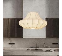Suspensions Modernes pour intérieur, 55 cm, luminaire Suspendu en Forme de Cocon de vers à Soie, luminaire décoratif pour Plafond Creux, idéal pour Une Table, Une Salle d'exposition ou Un hôtel