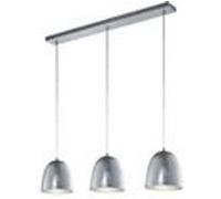 Suspensions ontario nickel mat argent 3x40w e14