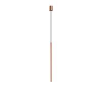 Suspensions Pendelleuchte Métal Incl. LED G9 Ø 2,5 CM Réglable En Cuivre