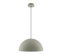 Suspensions Rond Métal E27 Ø 35cm H : Max 3,2m Variable Montage Gris Suspendue