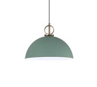 Suspensions Scandinaves Colorées Lampe À Suspension Créative Et Personnelle Lustre Minimaliste D'intérieur Plafonnier avec Abat-Jour en Métal Rouge pour Couloir, Évier, Bar, Hall D'entrée,