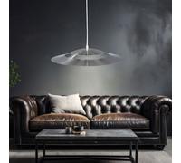 Suspensions Suspension Luminaire de Salon Rond LED Éclairage/Lampe Verre D 40 CM