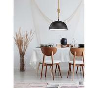 Suspensions Suspension Table En Noir Chanvre Rétro Grand Lumière