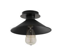 - Suspension d'intérieur design cône - Diam. 24 cm - Noir