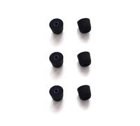 Suspirit Embouts de rechange en mousse à mémoire de forme pour écouteurs intra-auriculaires Shure SE215 SE535 SE846 SE315 SE425 (noir, taille M)