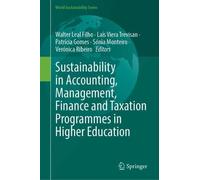 Sustainability in Accounting, Management, Finance and Taxation Programmes in Higher Education