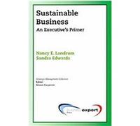Sustainable Business Nancy Landrum, Sandra Edwards (Auteur)
