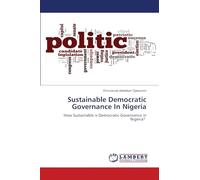 Sustainable Democratic Governance In Nigeria