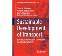 Sustainable Development of Transport: Economy, Transformation, Logistics and Esg Agenda (1)