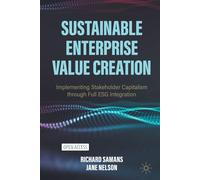 Sustainable Enterprise Value Creation