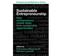 Sustainable Entrepreneurship