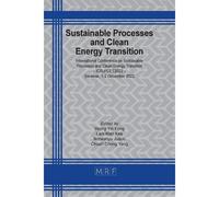 Sustainable Processes And Clean Energy Transition