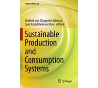 Sustainable Production And Consumption Systems