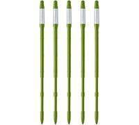 SUStee Indicateur d'arrosage pour Plantes (Lot de 5, Grand, Vert) - pour Toutes Les Plantes, Fonctionne dans Tous Les sols | Design Minimaliste, Facile à Utiliser, sans Piles | 100% Made in Japan