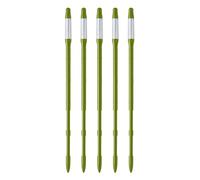 SUStee ingromètre pour Plantes sans Piles, Compteur d'eau d'arrosage de Plantes, en Plastique avec indicateur Interne Interchangeable, pour Tous Les Types de sols (Vert, 5 pièces)