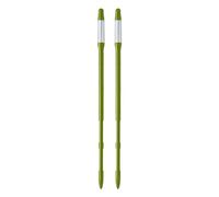 SUStee Lot de 2 compteurs d'eau sans Piles en Plastique avec indicateur Interne Interchangeable, pour Tous Les Types de Sol (Vert, L)
