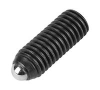 SustVita 10pcs M10 Screw Thread Hex Socket Carbon Steel Ball Drive Spring Plungers Set for Industrial Use (M10*30(10PCS))