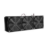 SustVita 360mm Water Cooling System with Aluminium Radiator, G1 / 4 Thread Ports, 18 Tubes, Ideal for High - Performance Gaming PCs (360mm)