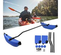 SustVita Accessoire de canoë en PVC - Kit stabilisateur gonflable pour kayak et rameur - Pour une utilisation facile - Bleu