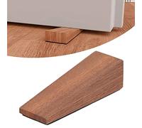 SustVita Anti Slip Door Stop Triangular Door Wedge Solid Wood Door Stop for Reliable Hold on All Floor Types Prevents Slamming and Damage in Home
