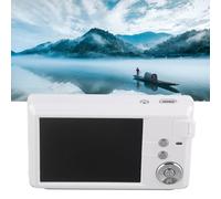 SustVita Appareil Photo numérique SUSTIVA 48MP, caméra Vlogging Portable Zoom HD 16x avec écran LCD 3,0 Pouces, Anti-Shake, Auto-temporisateur, continu (White)