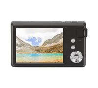 SustVita Appareil Photo numérique SUSTIVA 48MP, caméra Vlogging Portable Zoom HD 16x avec écran LCD 3,0 Pouces, Anti-Shake, Auto-temporisateur, continu (Black)
