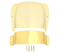 SustVita Bass Bridge Cover et Pickup Cover Set pour pièces de rechange de guitare basse JB, une housse de remplacement de guitare pour les mises à niveau de style vintage en