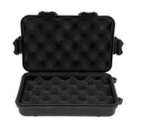 SustVita Boîte de Rangement résistante aux Chocs avec Doublure en PE pour Kits de Camping/équipement de Navigation, maintient Les Petits Objets en sécurité, étui Portable Haute (Noire)