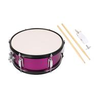 SustVita Caisse claire 35,6 x 14 cm avec structure à 6 cerceaux pour performance musicale, produit des sons plus clairs, ensemble complet d'instruments de percussion avec baguettes