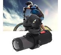 SustVita Caméra de Casque de Moto 4K Motorcycle, caméra d'action à l'épreuve des intempéries avec Un Grand Angle de 170 degrés, Enregistrement de Boucle de capteur G pour Sport